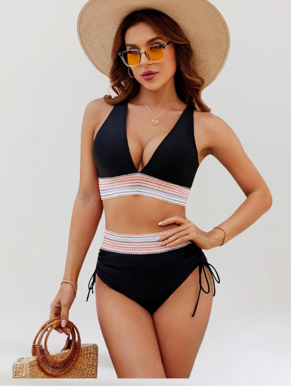 LIDIA | Bikini Set z Wysokim Stanem i Kontrolą Brzucha