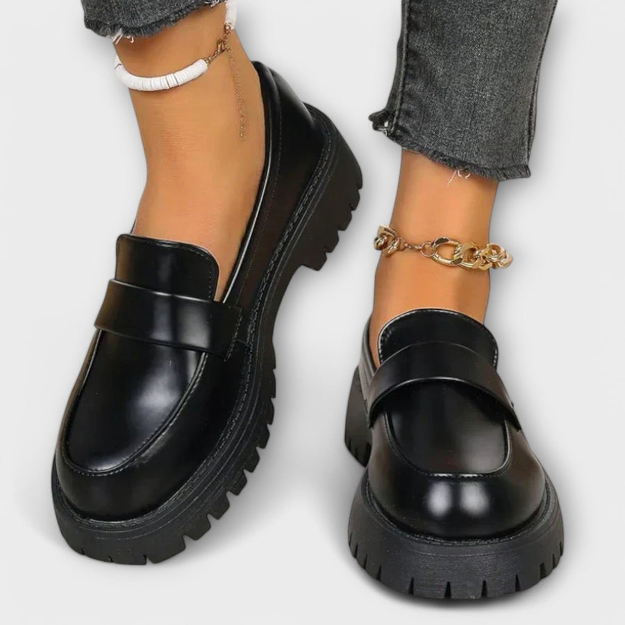 Zelvana – Women's Orthopedic Moccasins with Satin Wedges