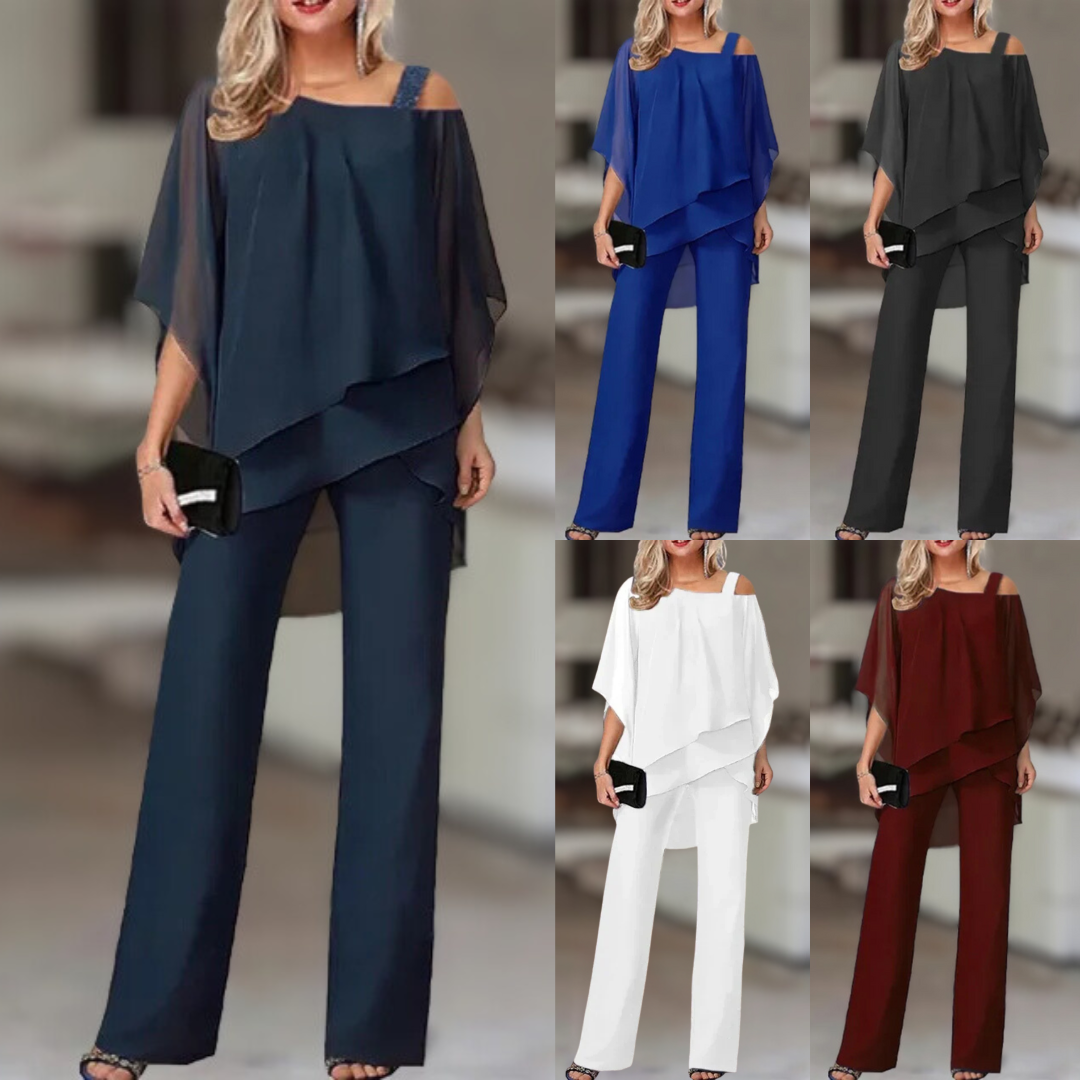 DANETTE | Elegancki Casual Zestaw Dwuczęściowy