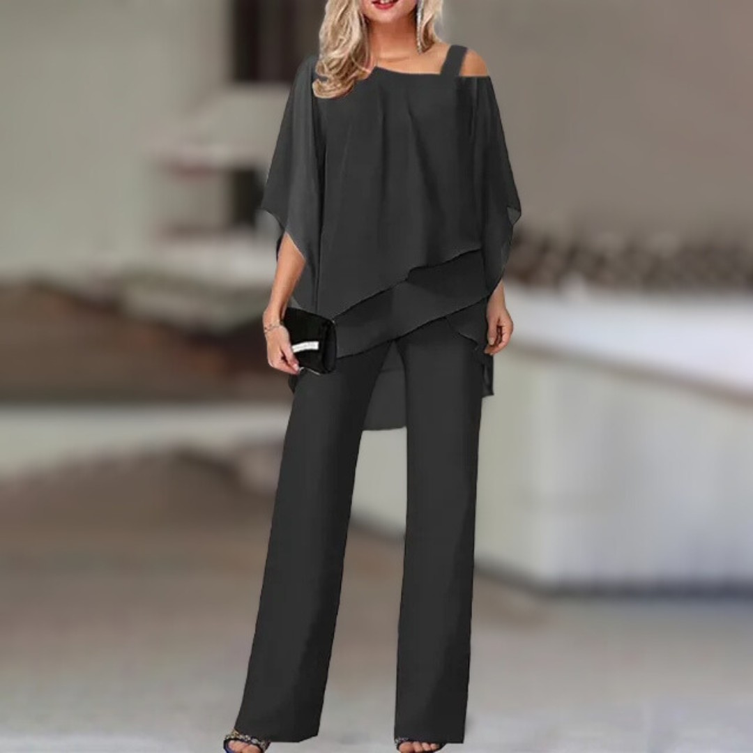 DANETTE | Elegancki Casual Zestaw Dwuczęściowy