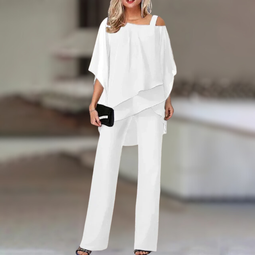 DANETTE | Elegancki Casual Zestaw Dwuczęściowy