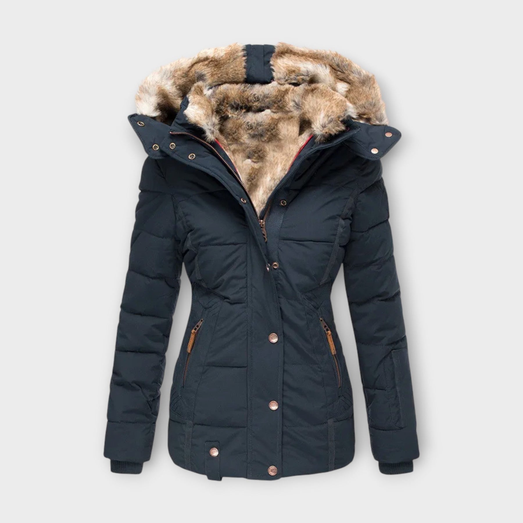 Emine – Cosy Faux Fur-Lined Jacket