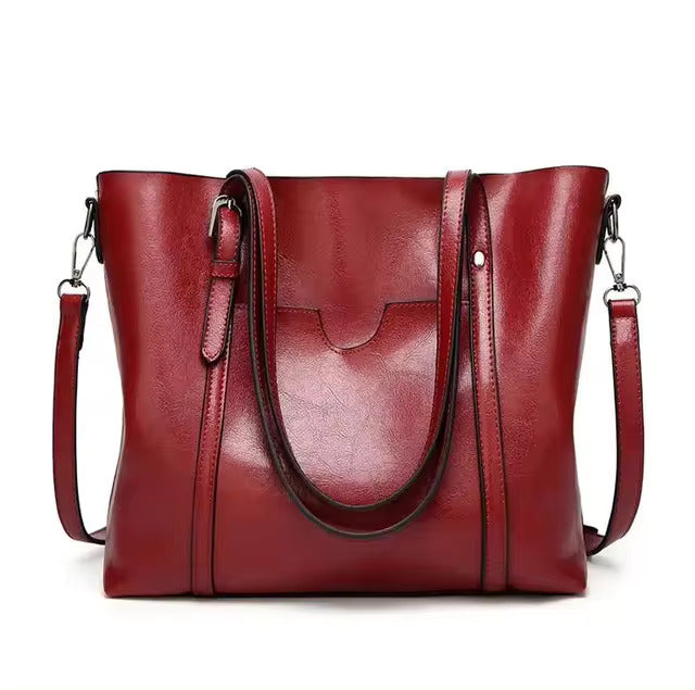 CLARA | Elegancka skórzana torba na ramię