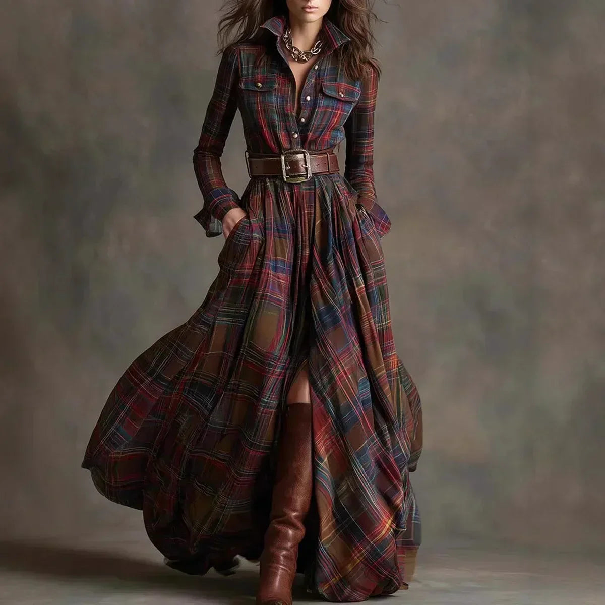 Bryanna - Sophisticated Maxi Dress