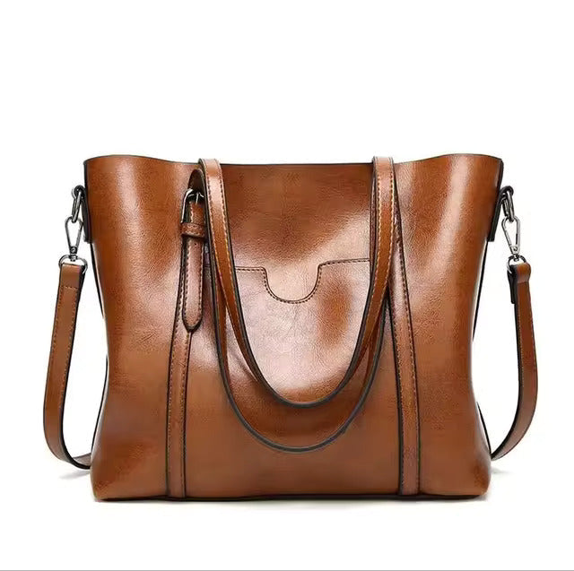 CLARA | Elegancka skórzana torba na ramię