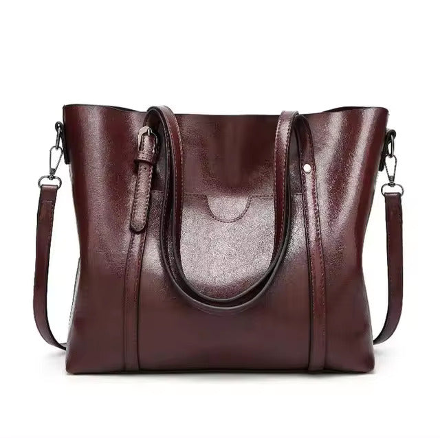 CLARA | Elegancka skórzana torba na ramię