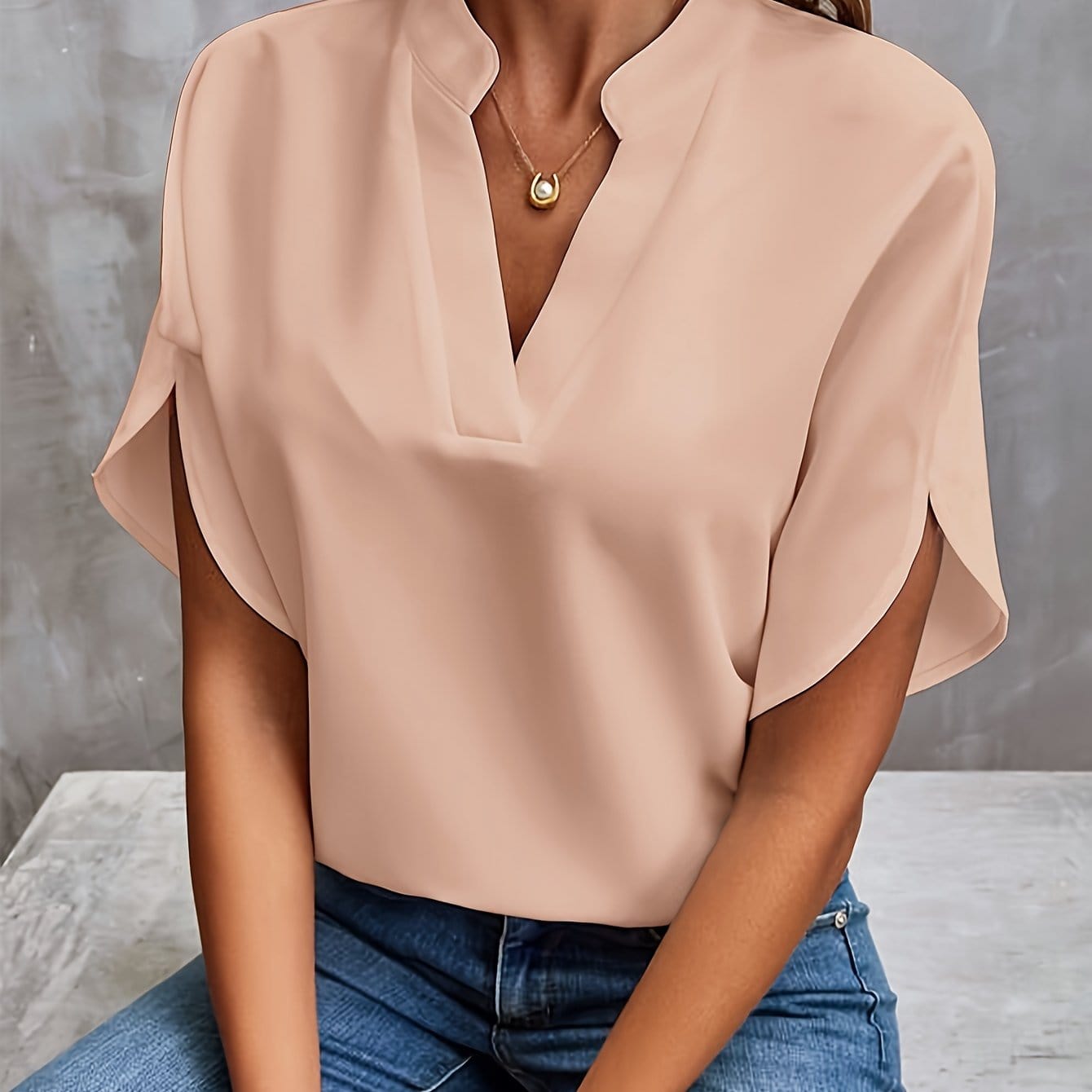 JULITA | Elegancka bluzka z falbanami