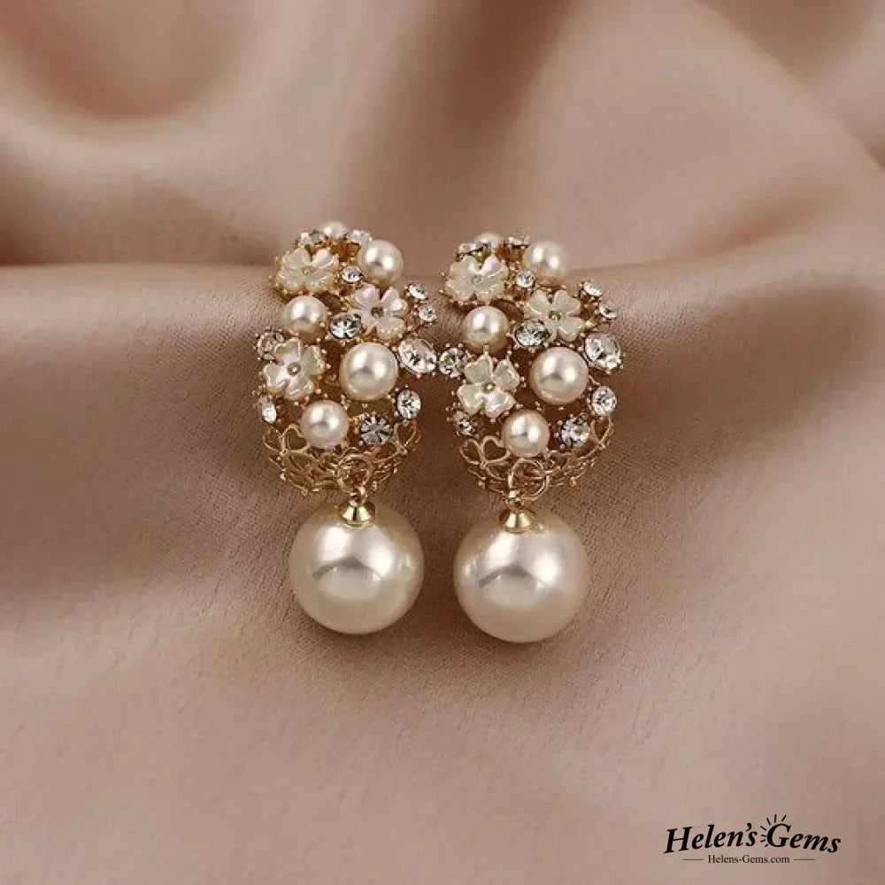 Blomsterpärla Earrings