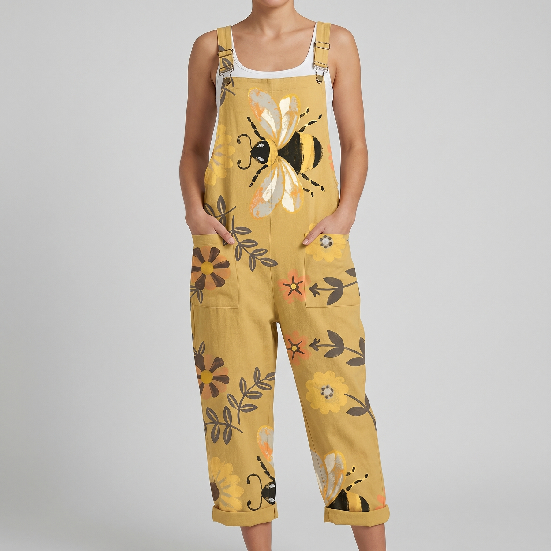 Soleil™ | Queen Bee Floral Jumpsuit