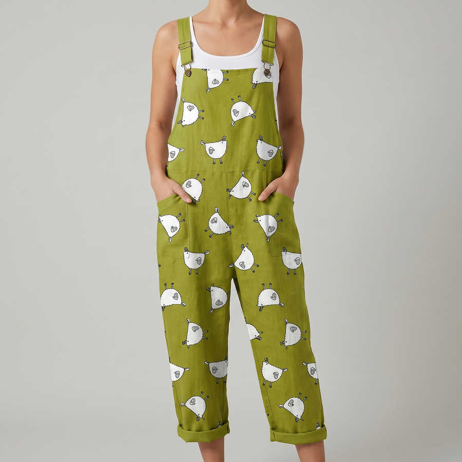 Fluffy™ | Doodle Sheep Jumpsuit
