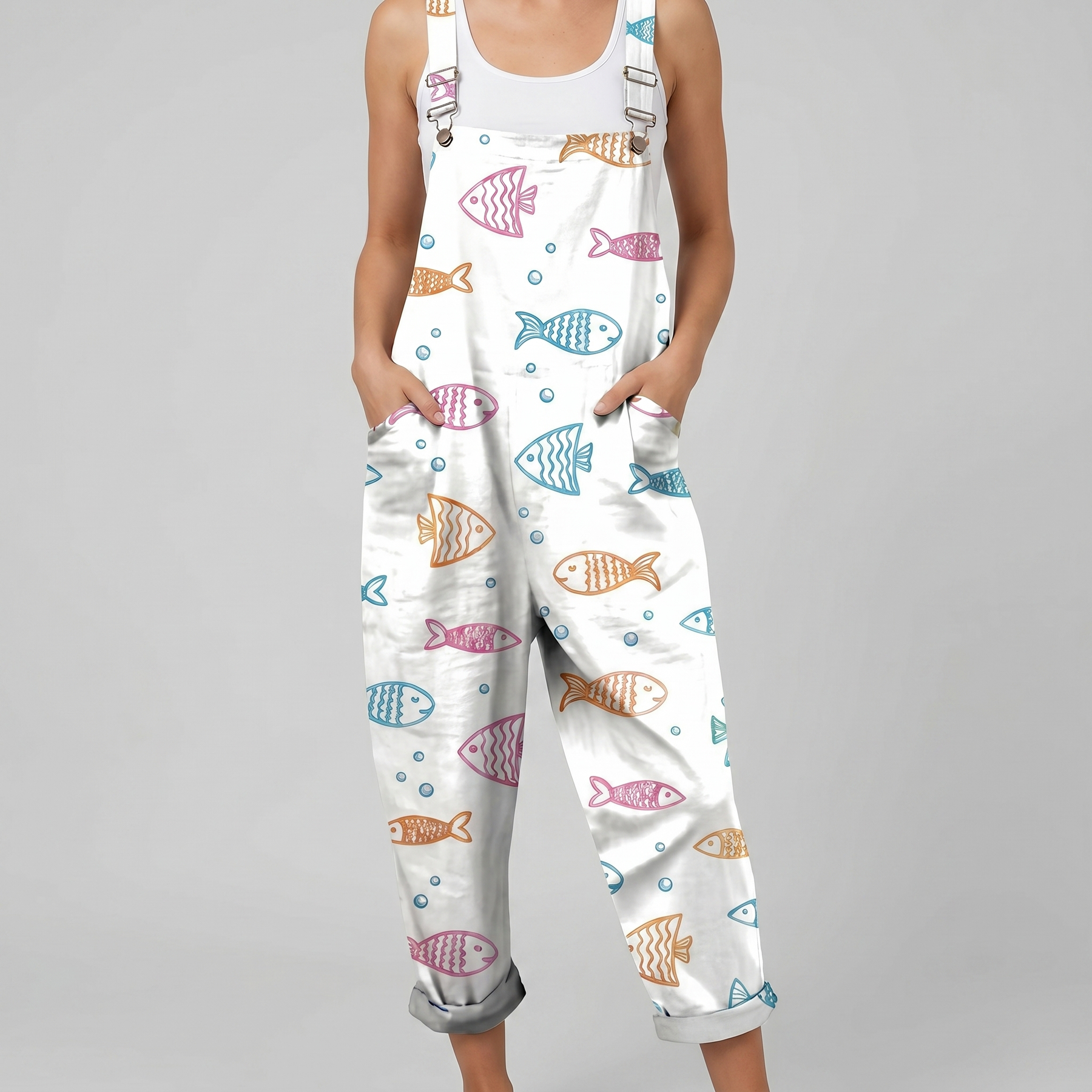 Finny™ | Cartoon Fish Jumpsuit