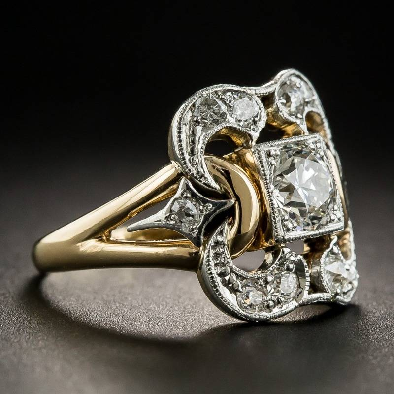 Zirkelglans Gold Ring