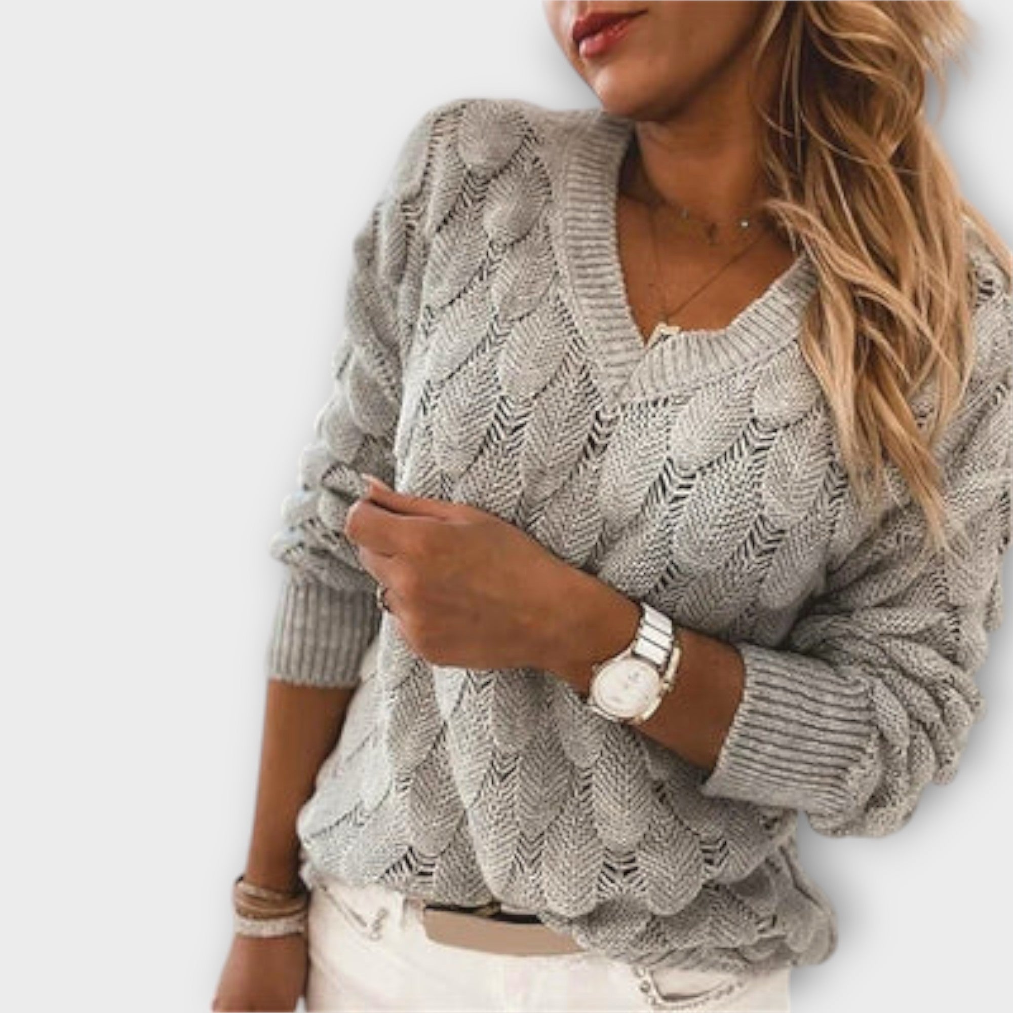 Noemier - V-Neck Jumper
